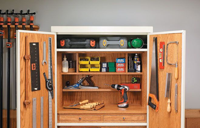 Steel Cabinet Makeover 1